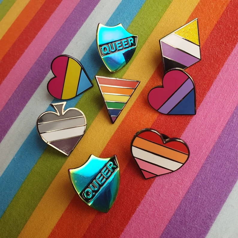 B Grade Pride Hard Enamel Pins