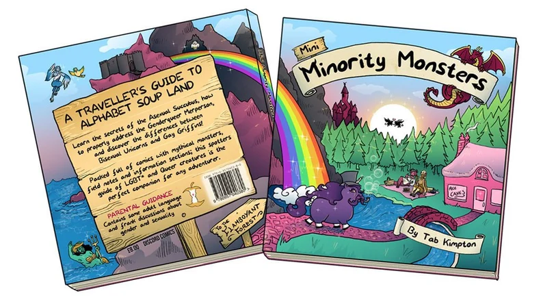 PDF Mini Minority Monsters- LGBT+ Educational Comic