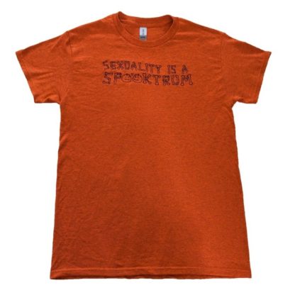 Sexuality is a Spook-trum - Embroidered T-shirt