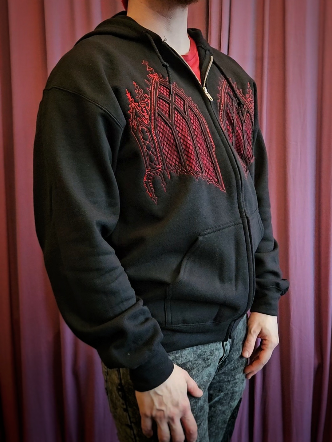 Cathedral Window Hoodie - Image 2