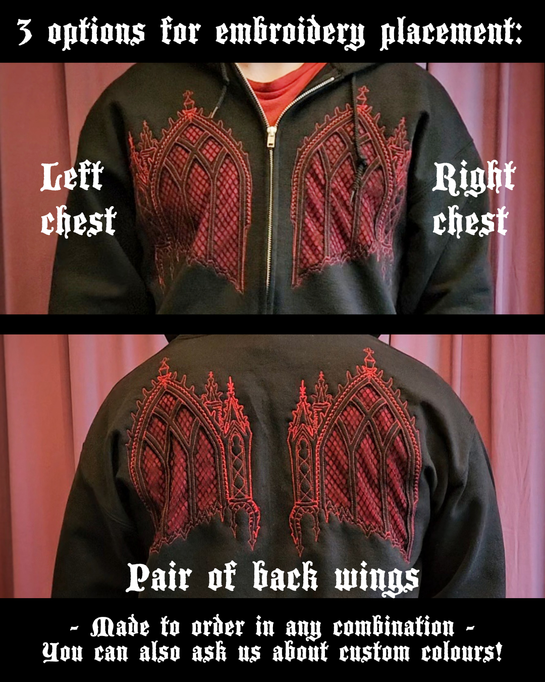 Cathedral Window Hoodie - Image 10