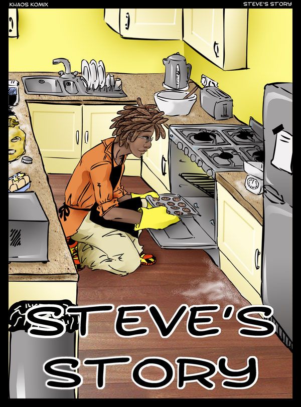 Khaos Komix Chapter 1 Cover- Steve’s Story