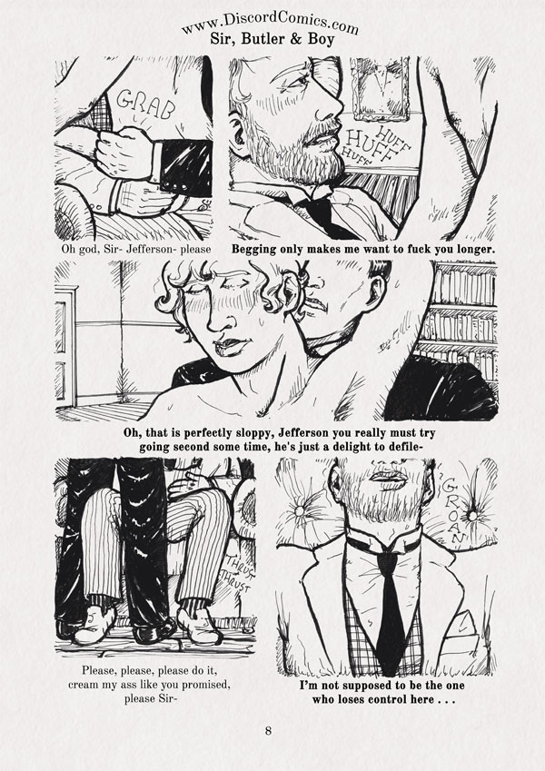 Sir, Butler and Boy ~ A Cream Tea ~ Page 8