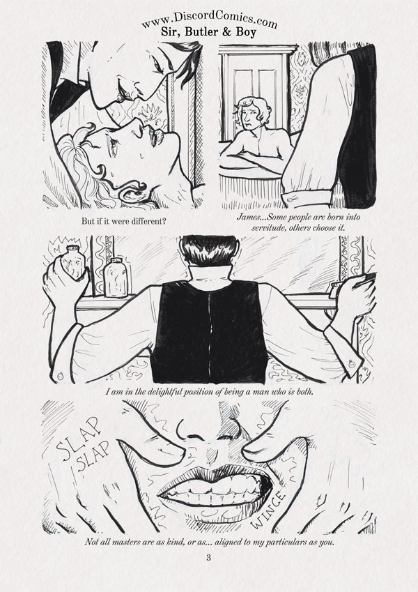 Sir, Butler and Boy ~ Morning Ablutions ~ Page 3