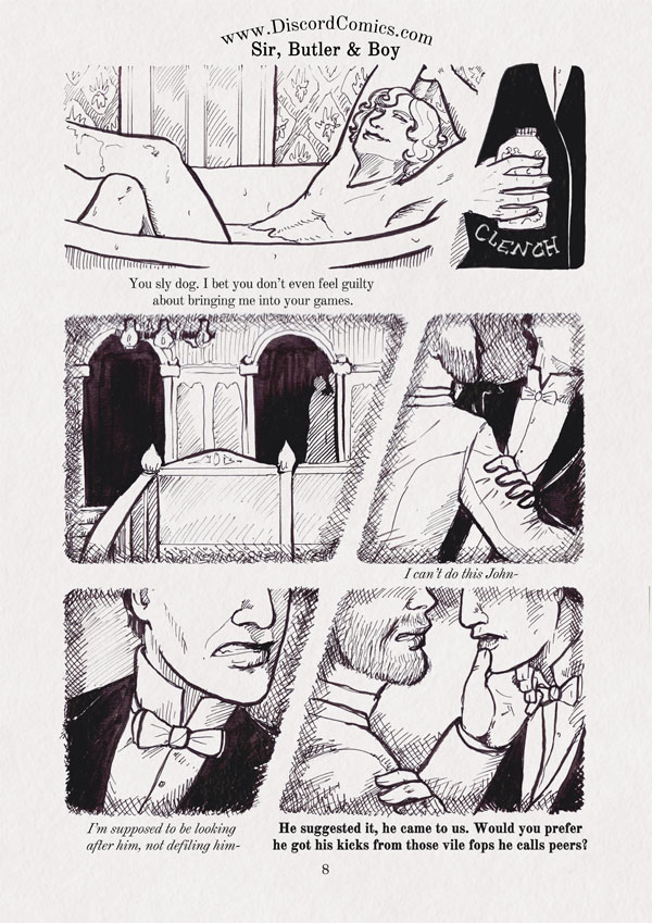 Sir, Butler and Boy ~ Morning Ablutions ~ Page 8