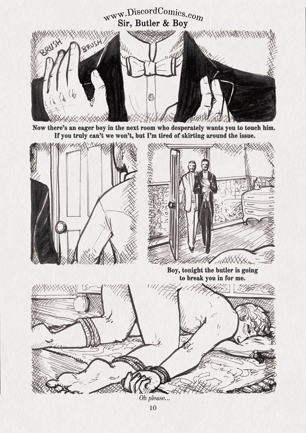 Sir, Butler and Boy ~ Morning Ablutions ~ Page 10