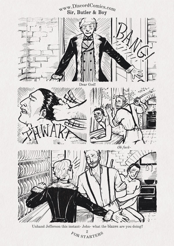 Sir, Butler and Boy ~ For Starters ~ Page 2