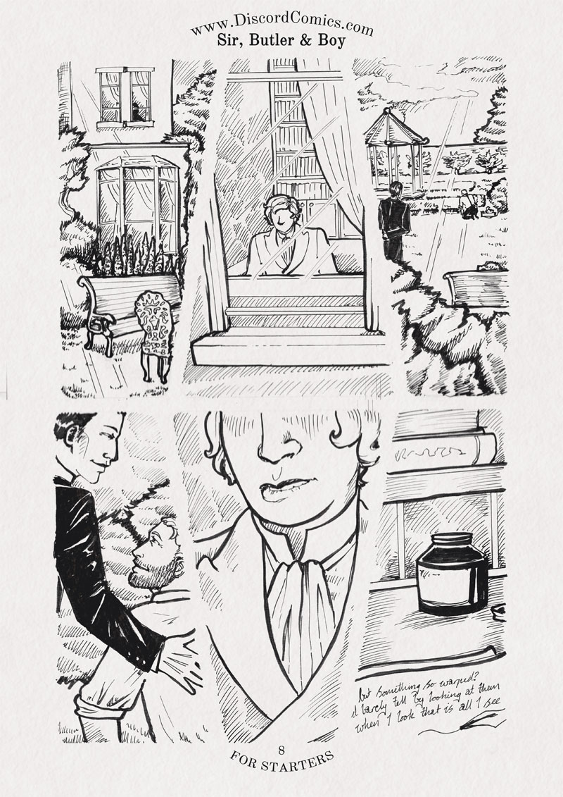 Sir, Butler and Boy ~ For Starters ~ Page 8