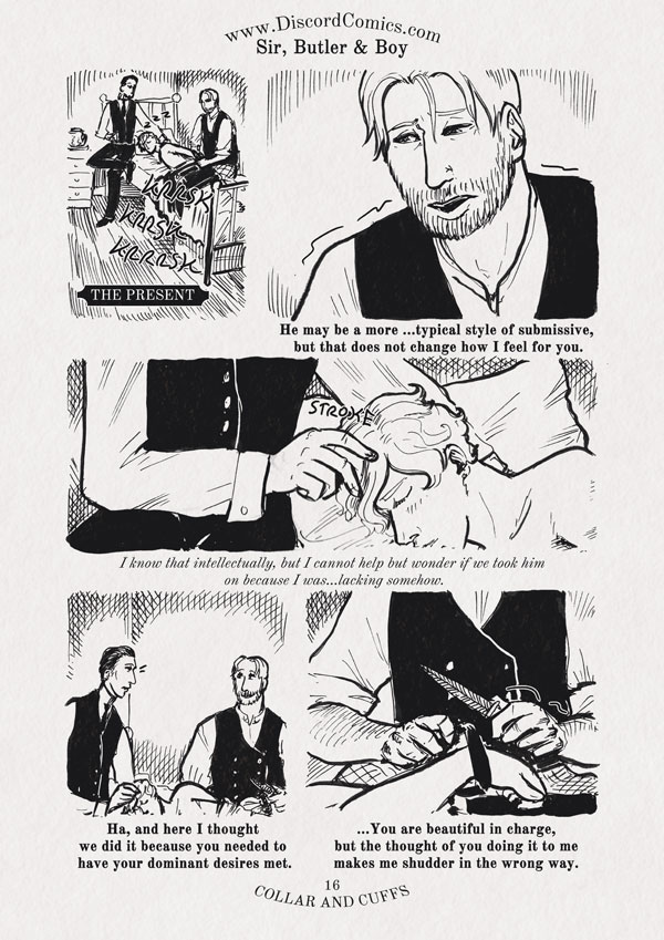 Sir, Butler and Boy ~ Collar and Cuffs ~ Page 16