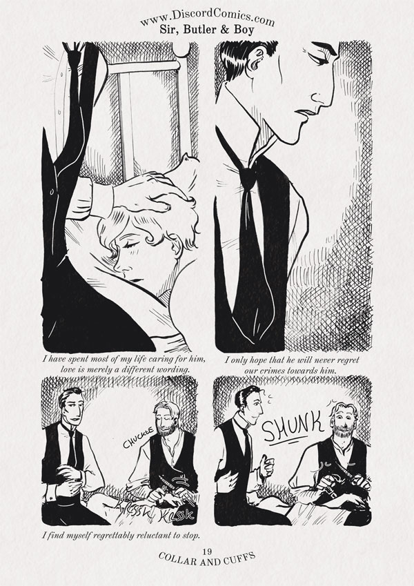 Sir, Butler and Boy ~ Collar and Cuffs ~ Page 19