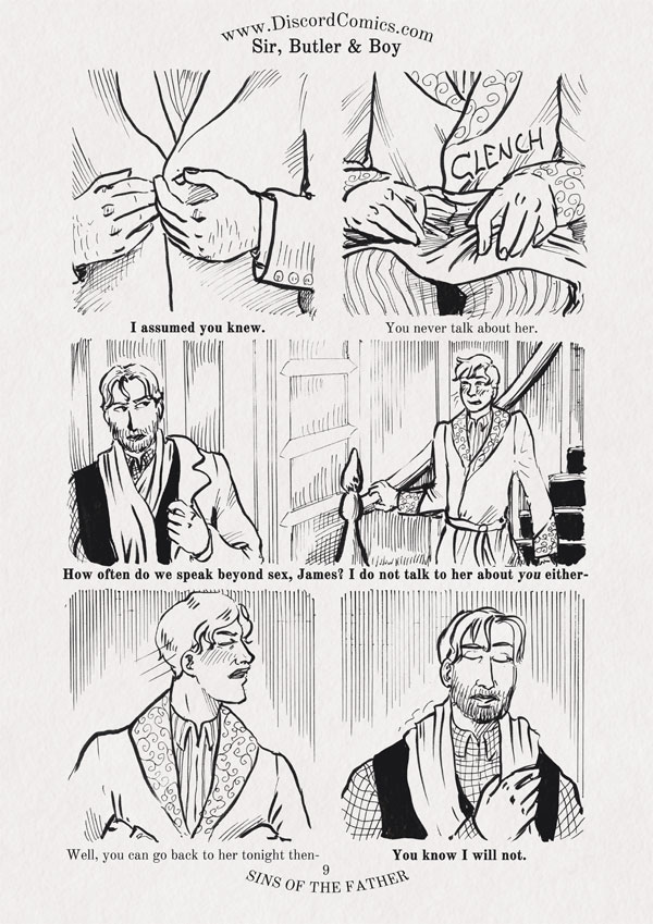 Sir, Butler and Boy ~ Sins of the Father ~ Page 9