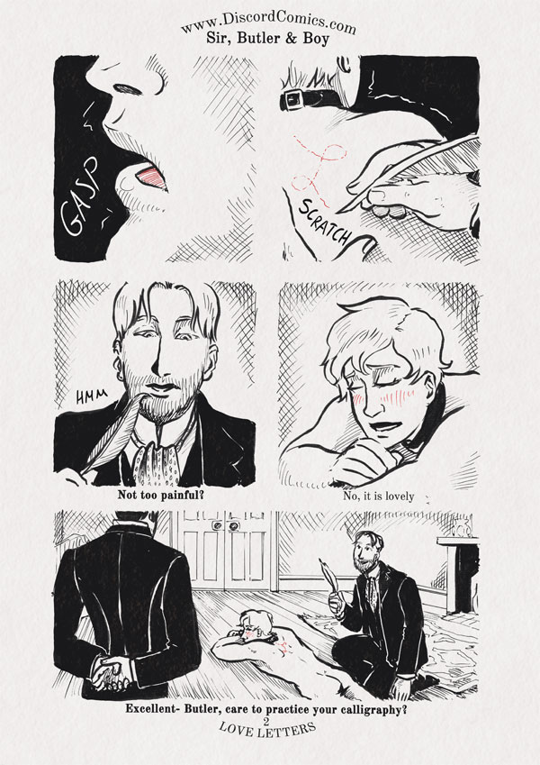 Sir, Butler and Boy ~ Love Letters ~ Page 2