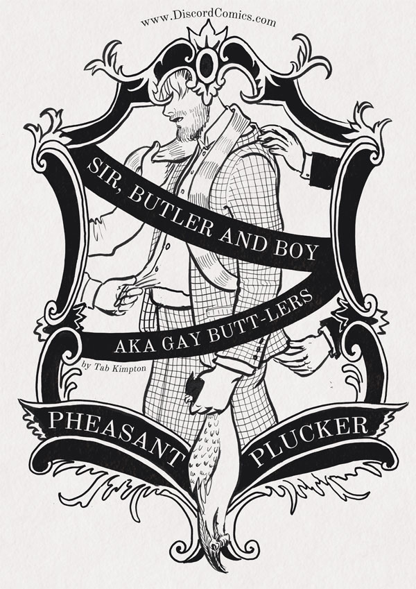 Sir, Butler and Boy ~ Pheasant Plucker ~ Cover