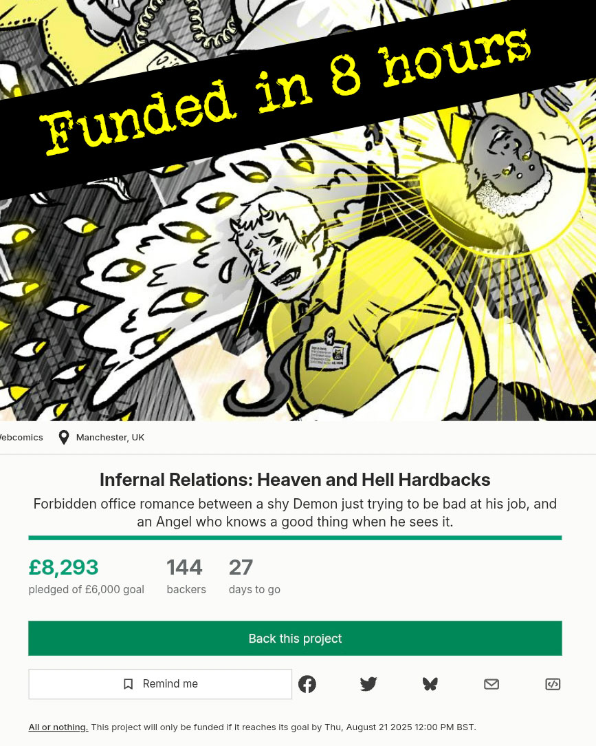 Infernal Relations Kickstarter FUNDED